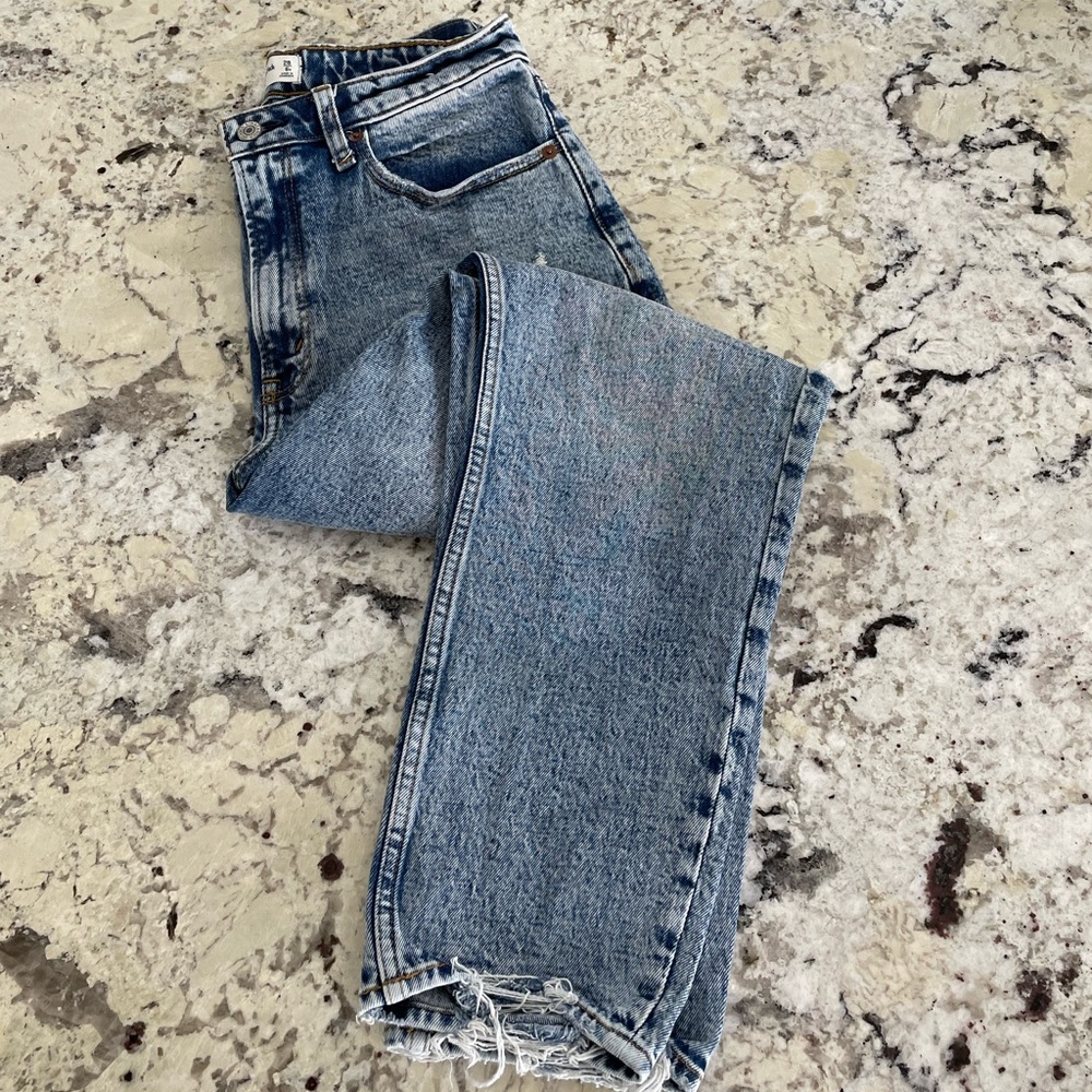 Womens Abercrombie acid wash jeans
